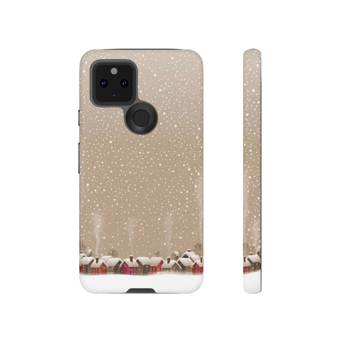 Holiday Christmas Village Picture Phone Case | iPhone Samsung Galaxy Google Pixel - Personalized Stylish Crafts