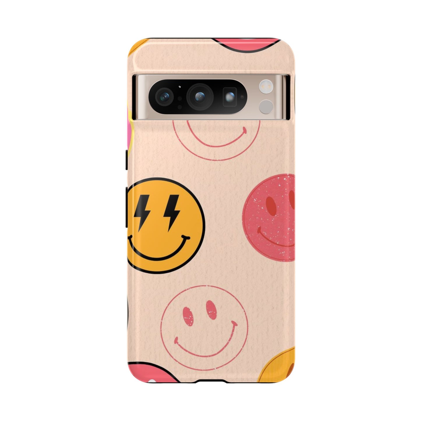 Smiley Pattern Phone Case | Fun Design for iPhone, Samsung, Pixel - Personalized Stylish Crafts