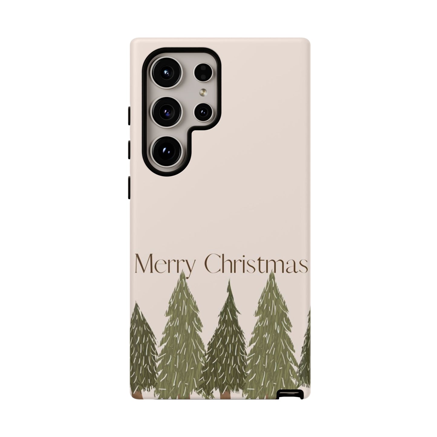 Merry Christmas Tree Phone Case | Best Gift for Holiday - Personalized Stylish Crafts