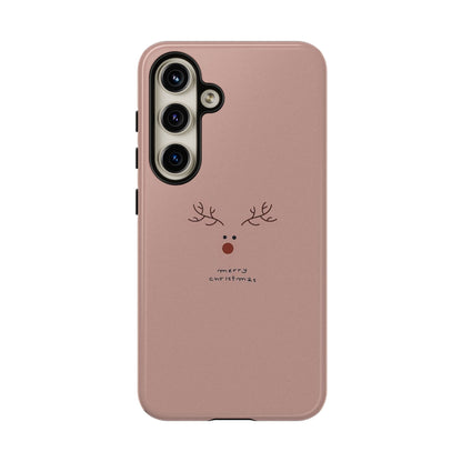 Cute Reindeer Christmas Phone Case | iPhone, Samsung, Pixel - Personalized Stylish Crafts