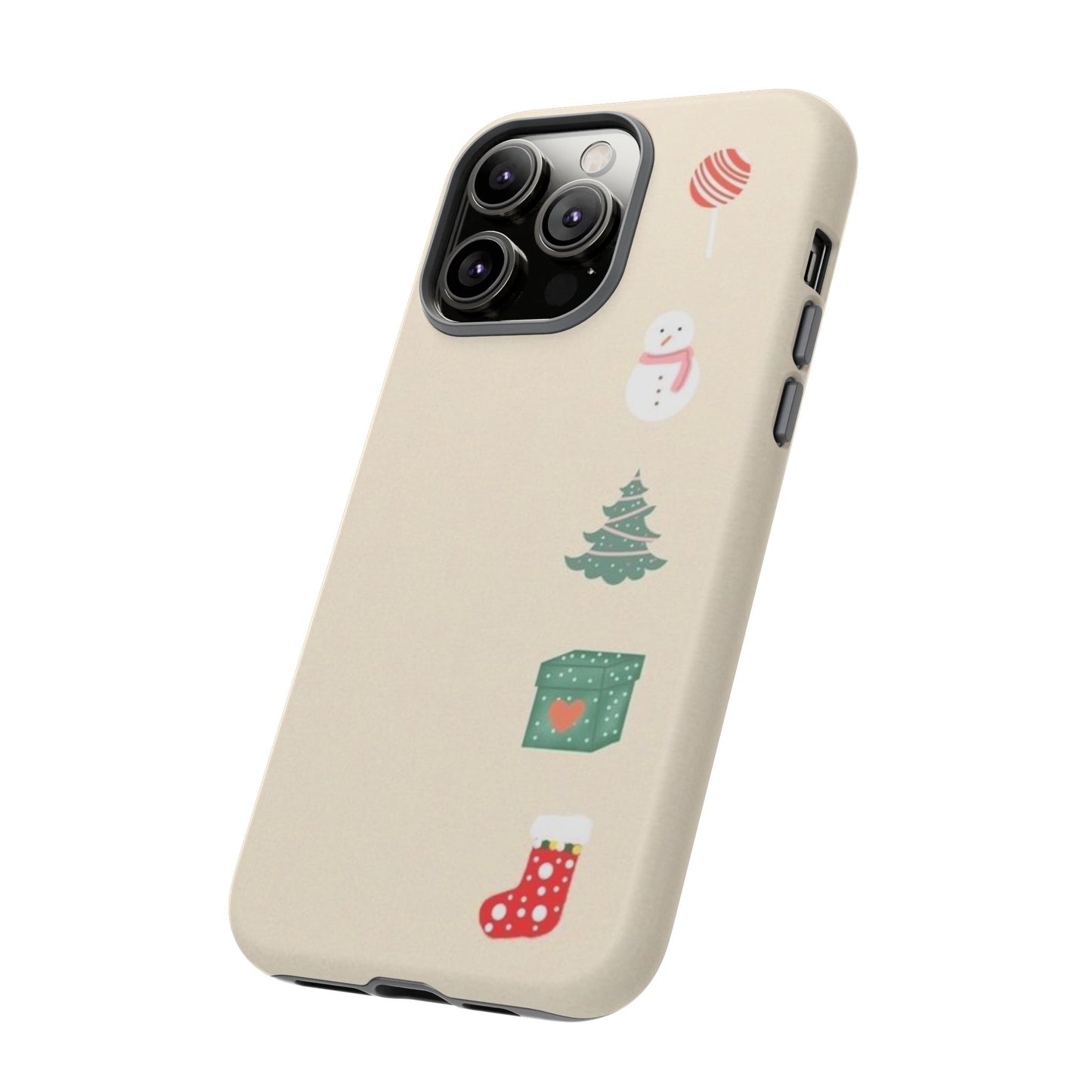 Minimalist Christmas Tree Phone Case | iPhone, Samsung, Pixel, Gift - Personalized Stylish Crafts