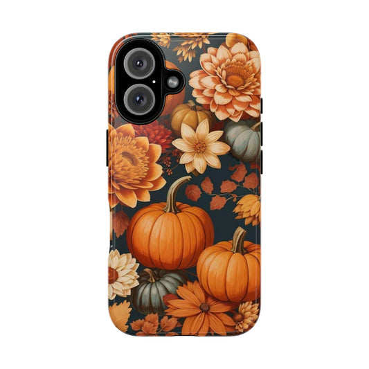 Minimalist Halloween Orange iPhone 14 Case – Cute & Waterproof