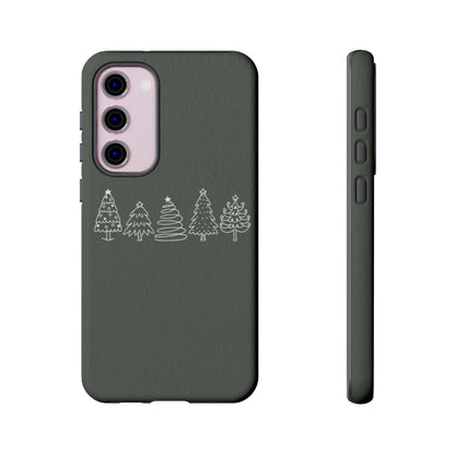 Christmas Tree Phone Case | Holiday Design for iPhone, Samsung, Pixel - Personalized Stylish Crafts