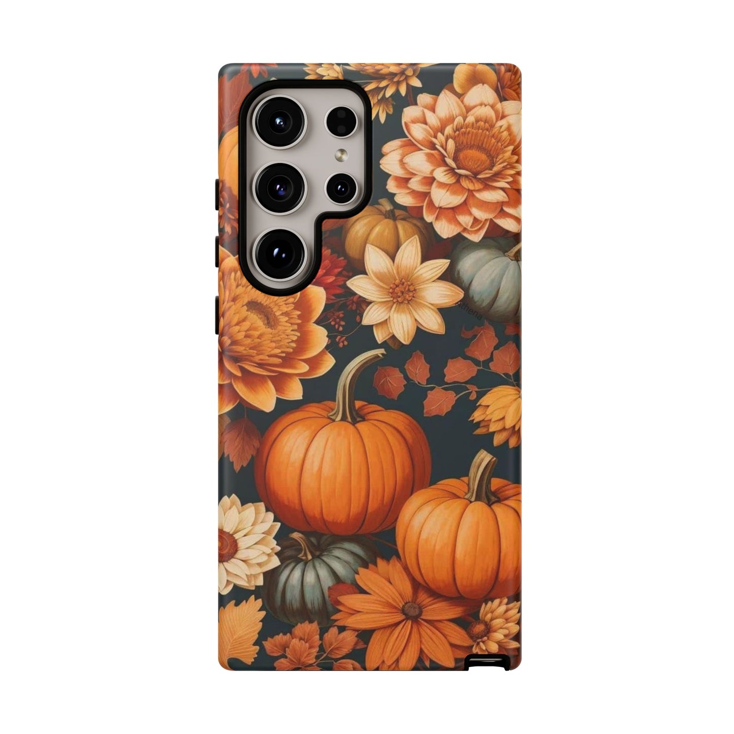 Minimalist Halloween Orange iPhone 14 Case – Cute & Waterproof