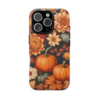 Minimalist Halloween Orange iPhone 14 Case – Cute & Waterproof