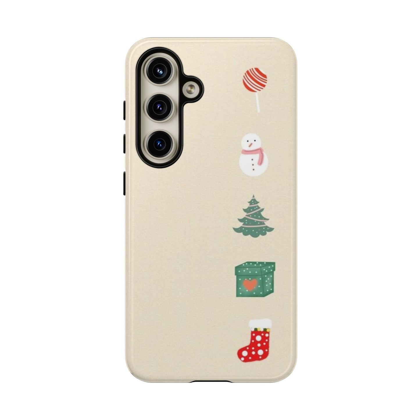 Minimalist Christmas Tree Phone Case | iPhone, Samsung, Pixel, Gift - Personalized Stylish Crafts