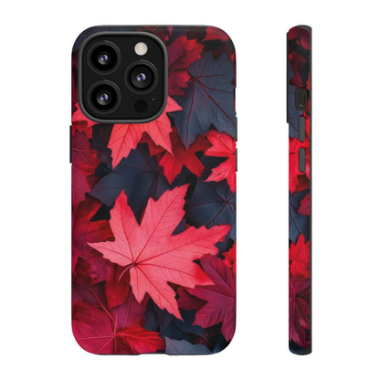 Custom Red Fall Phone Case Design - Personalized Stylish Crafts