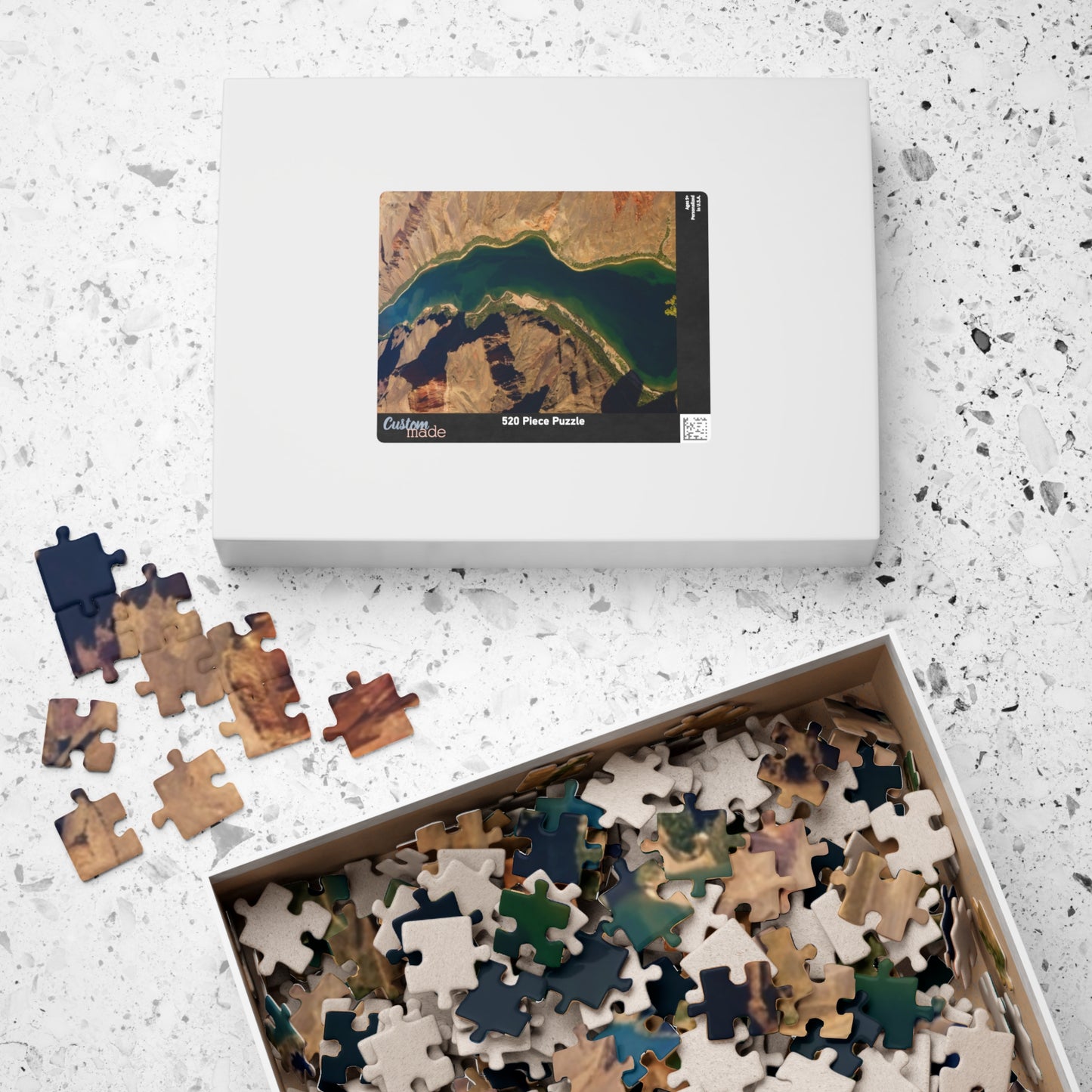 Canyon View 1000 piece Jigsaw Puzzle - Gift for Family Members - Personalized Stylish Crafts