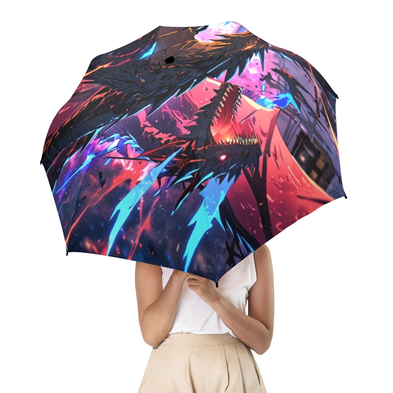 Anime Cartoon Image Umbrella -  Compact and Cool Gift for Kids