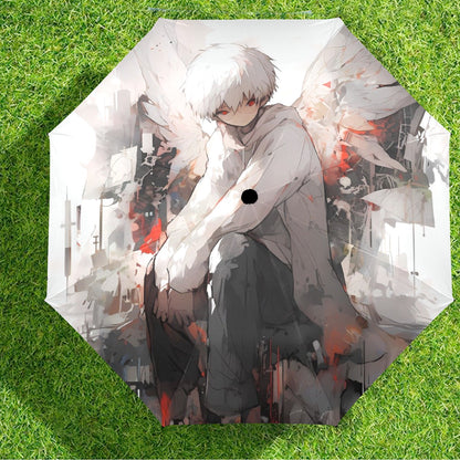 Anime Character Art Umbrella -  Compact and Cool Design