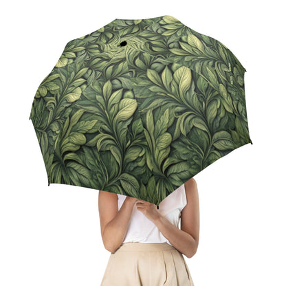 Autumn Leaves Umbrella - Windproof & Stylish Gift for Family Member