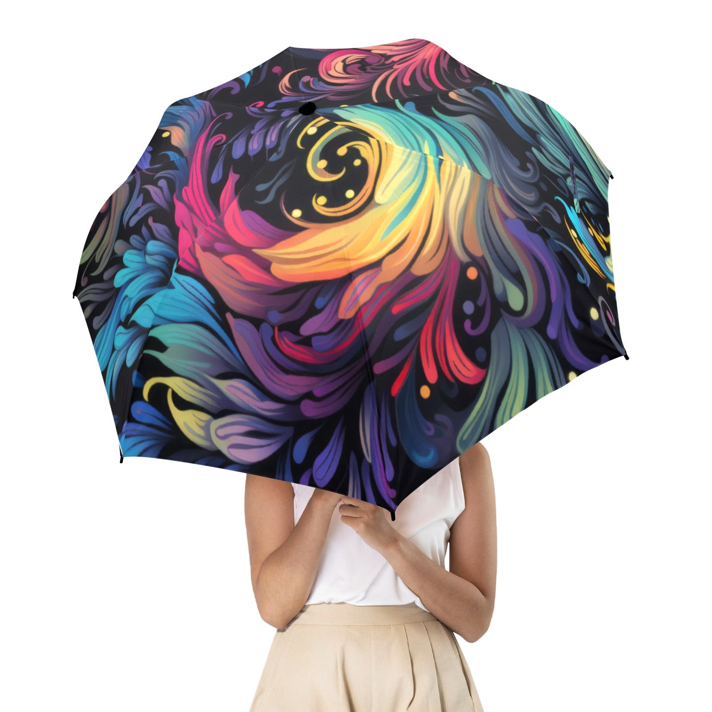 Birds Of a Feather Umbrella - Windproof and Compact for Kids