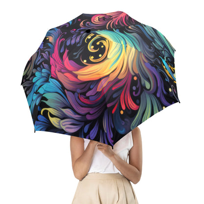 Birds Of a Feather Umbrella - Windproof and Compact for Kids