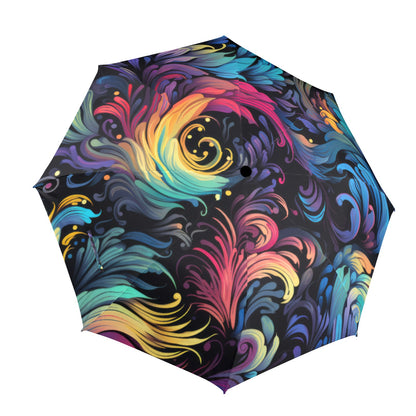 Birds Of a Feather Umbrella - Windproof and Compact for Kids