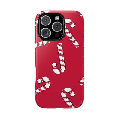 Candy Cane Phone Case | Festive Design for iPhone, Samsung, Pixel