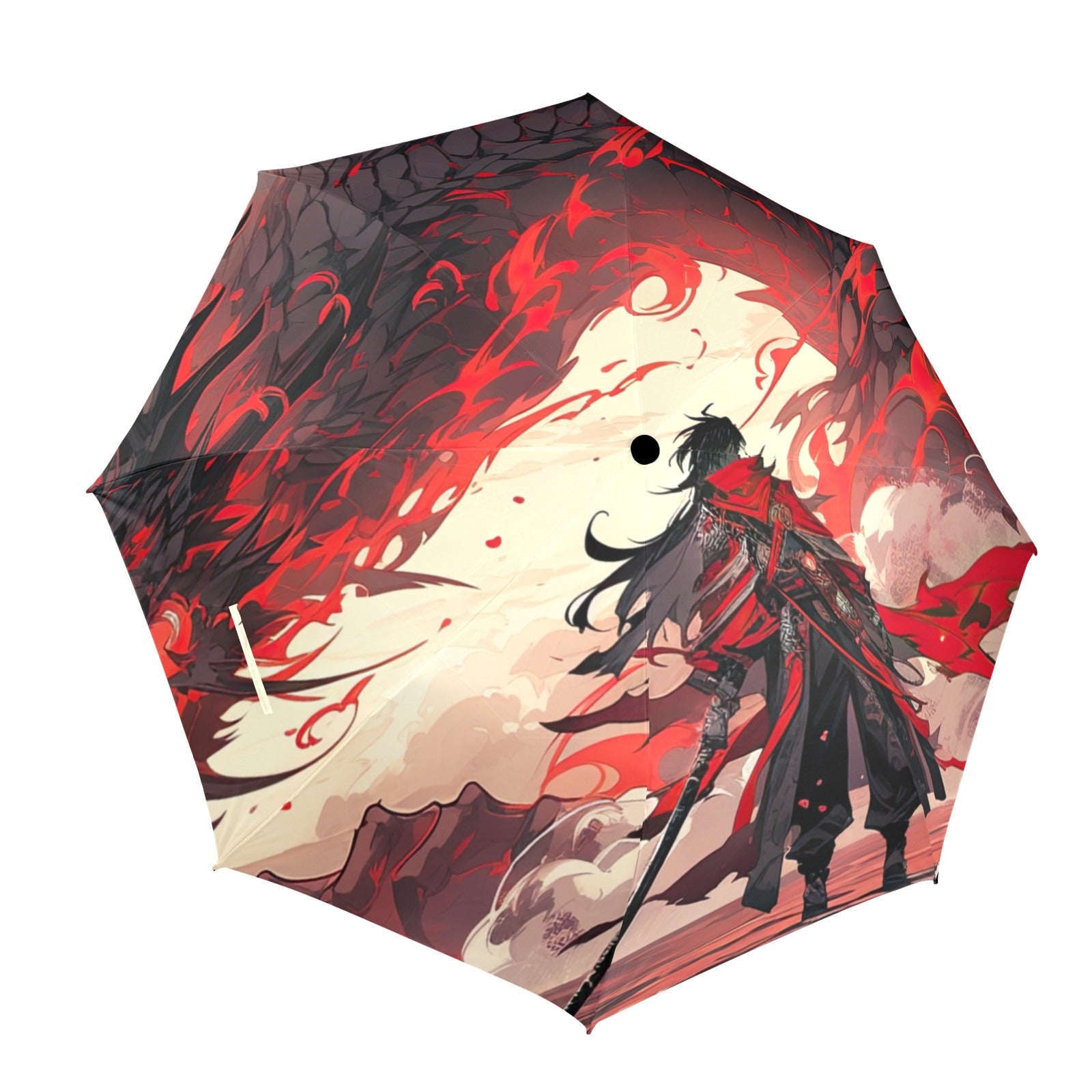 Anime Custom Character Umbrella - Windproof and Compact for Kids