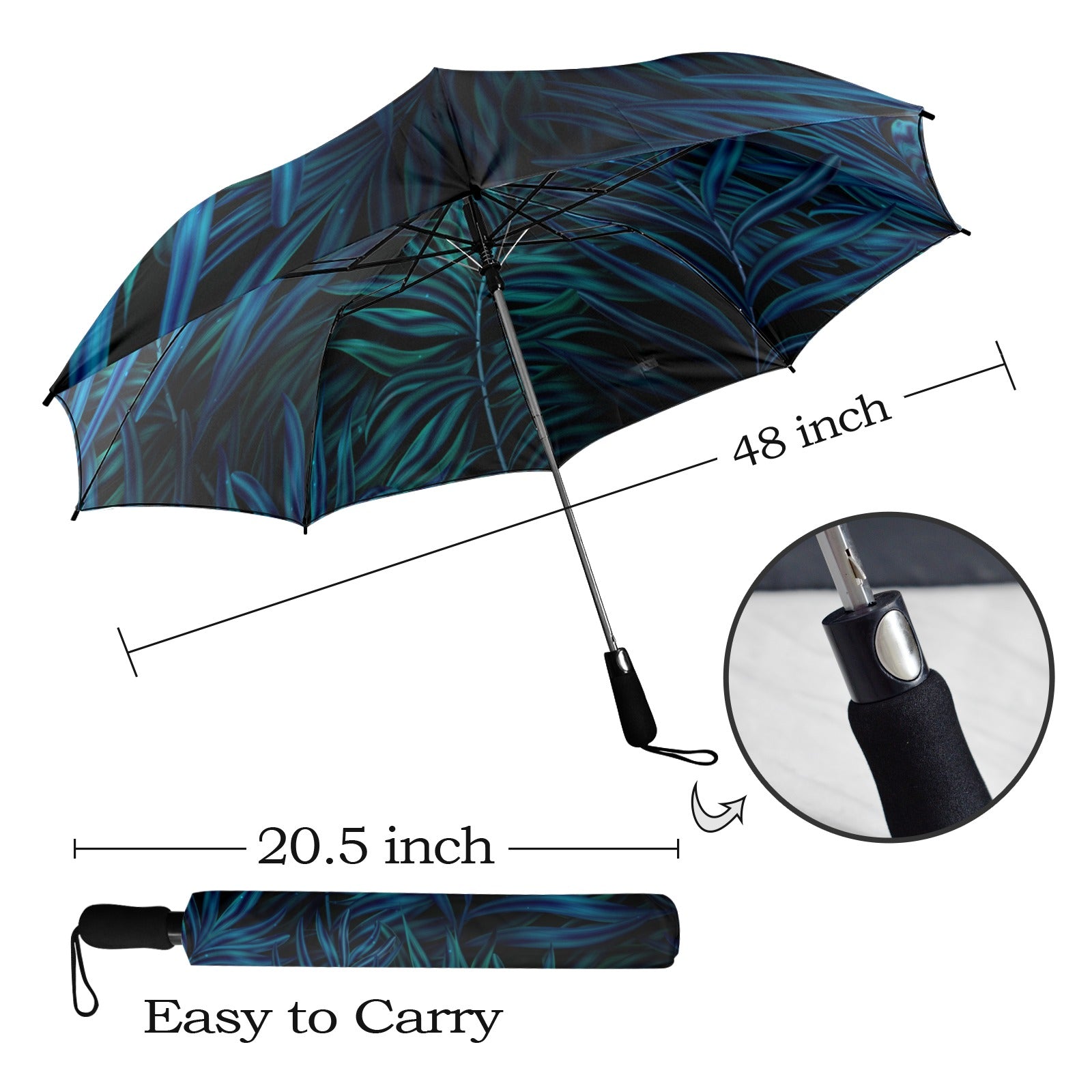 Jungle Nature Umbrella | Compact and Stylish Design