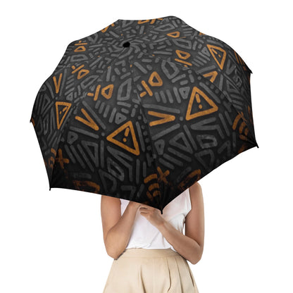 Minimalistic Vector Umbrella - Windproof and Compact for Fall Travel