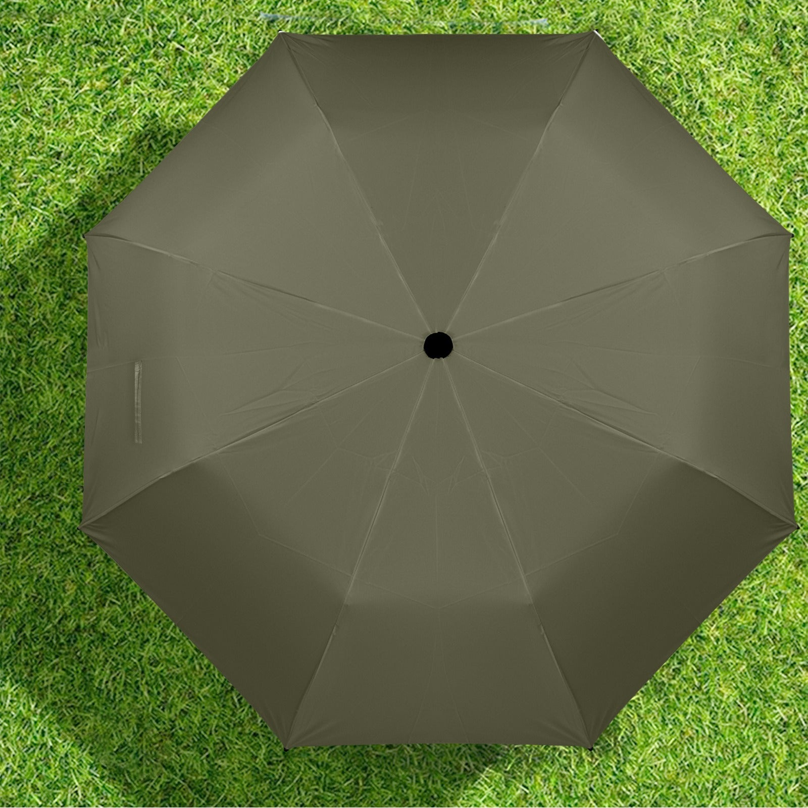 Olive Green Umbrella - Windproof and Compact for Travel & Kids