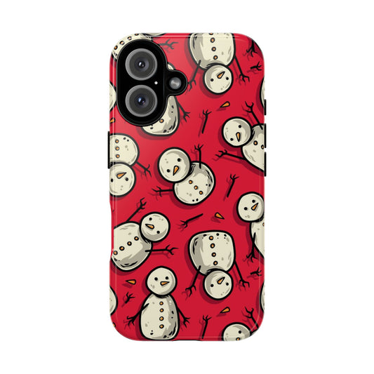 Snowman Phone Case | Festive Holiday Design for iPhone, Samsung, Pixel